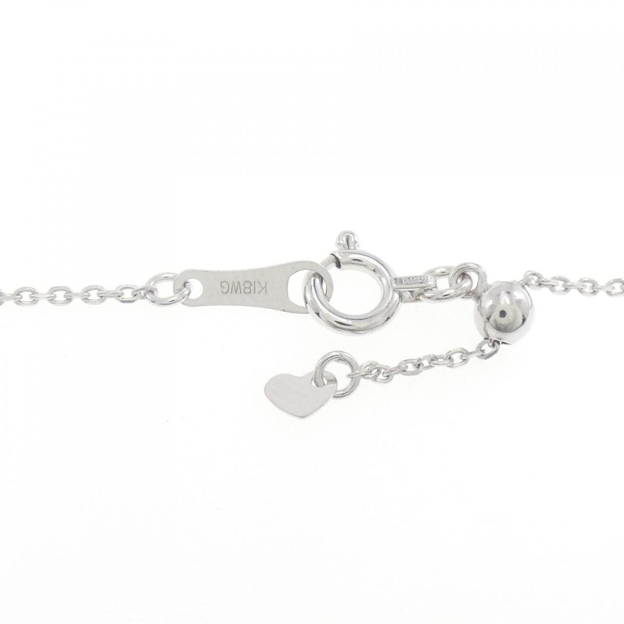 K18WG chain necklace