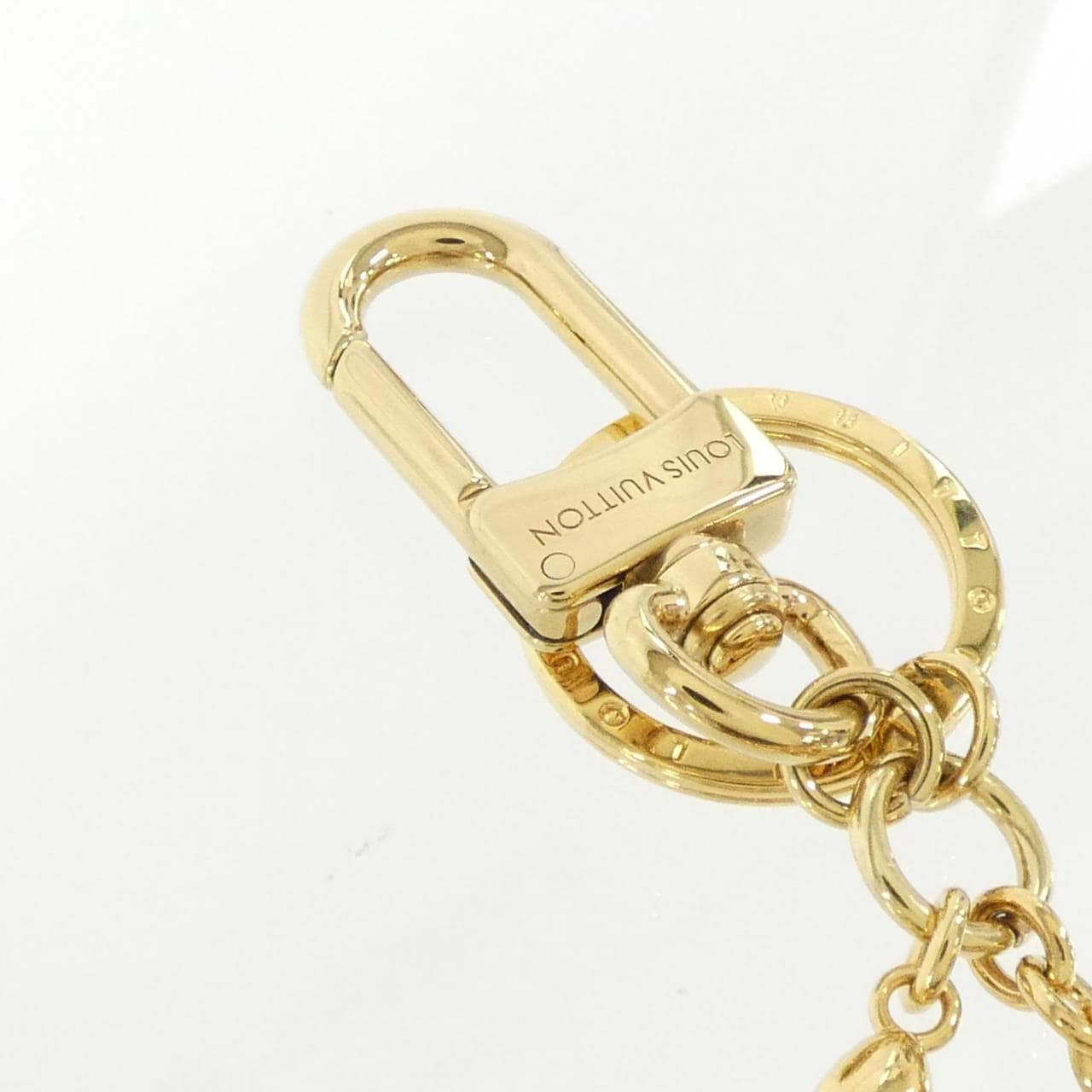 ルイヴィトン バッグチャーム LVサークル M01653 キーリング