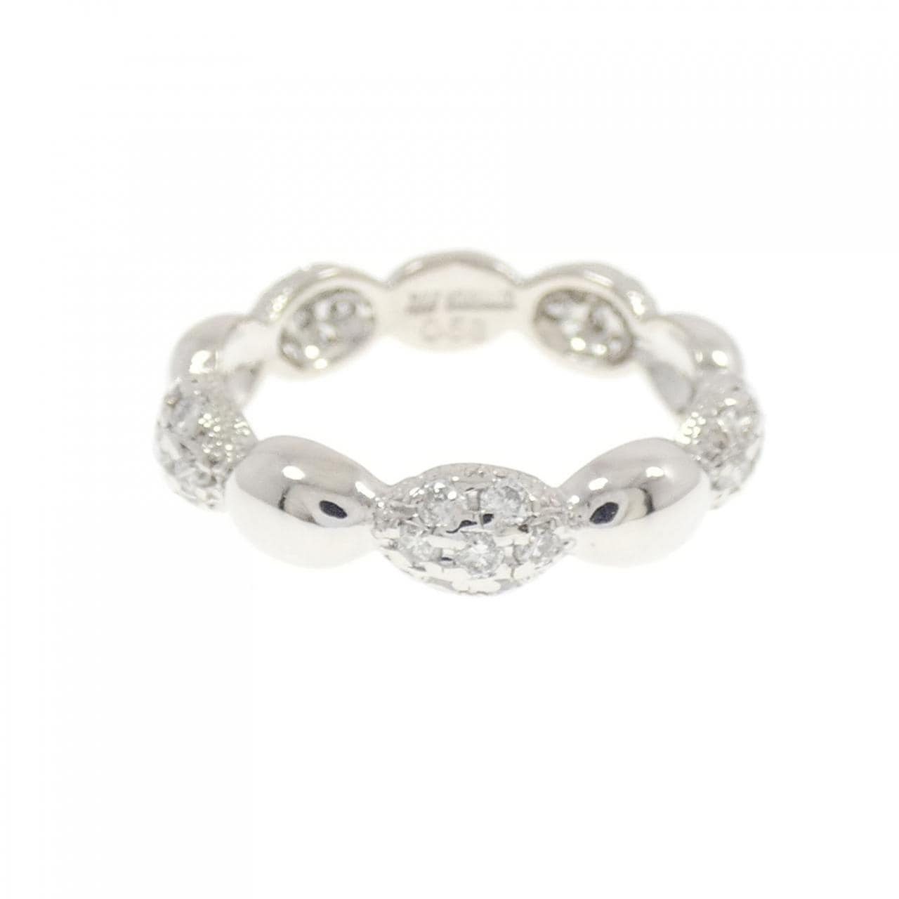 K18WG ダイヤモンド リング 0.58CT