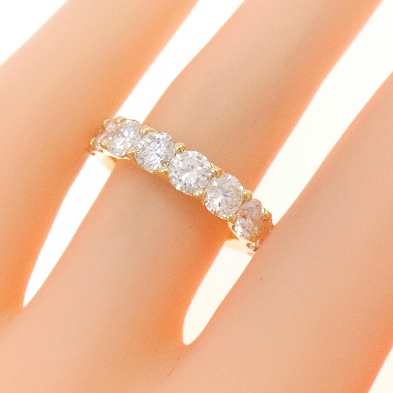 [新品] K18YG钻石戒指 2.090CT FG SI1-2 VG-GOOD
