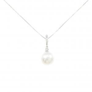 K18WG アコヤパール ネックレス 8.9mm