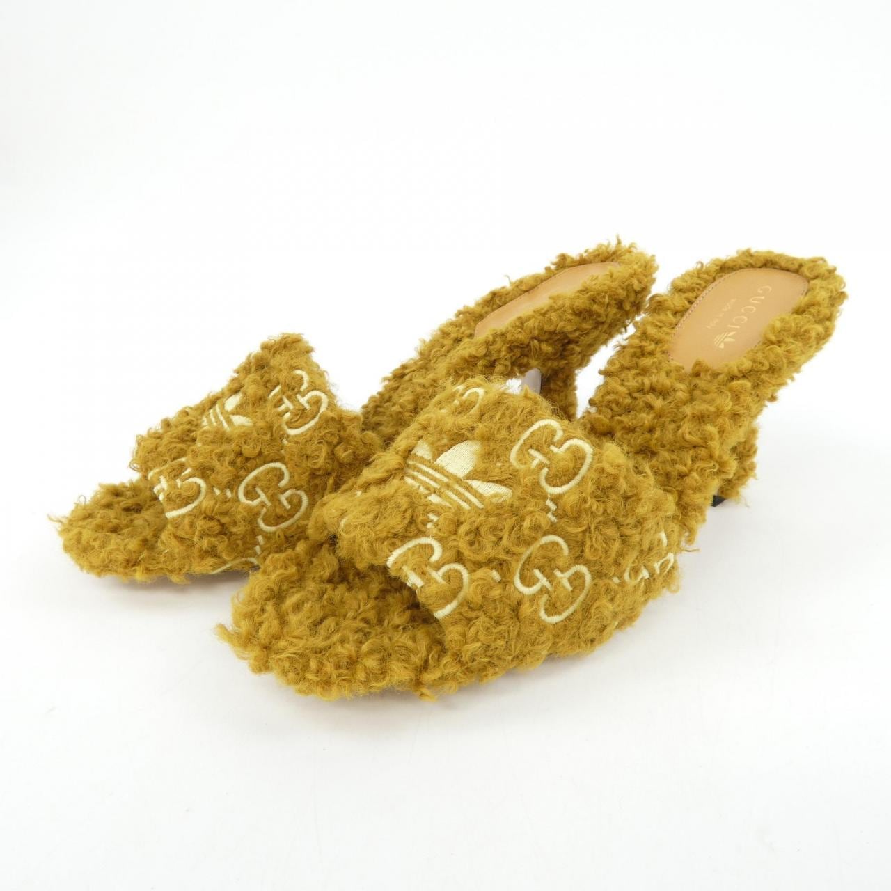 グッチ GUCCI ADIDAS 722440 FAAV8 サンダル