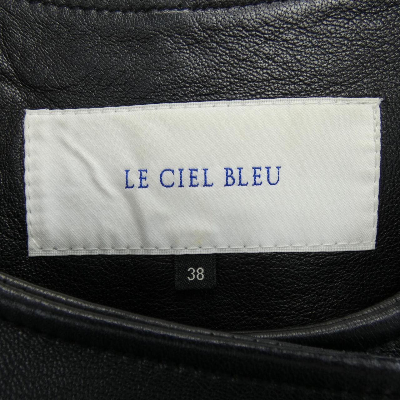ルシェルブルー LE CIEL BLEU レザージャケット
