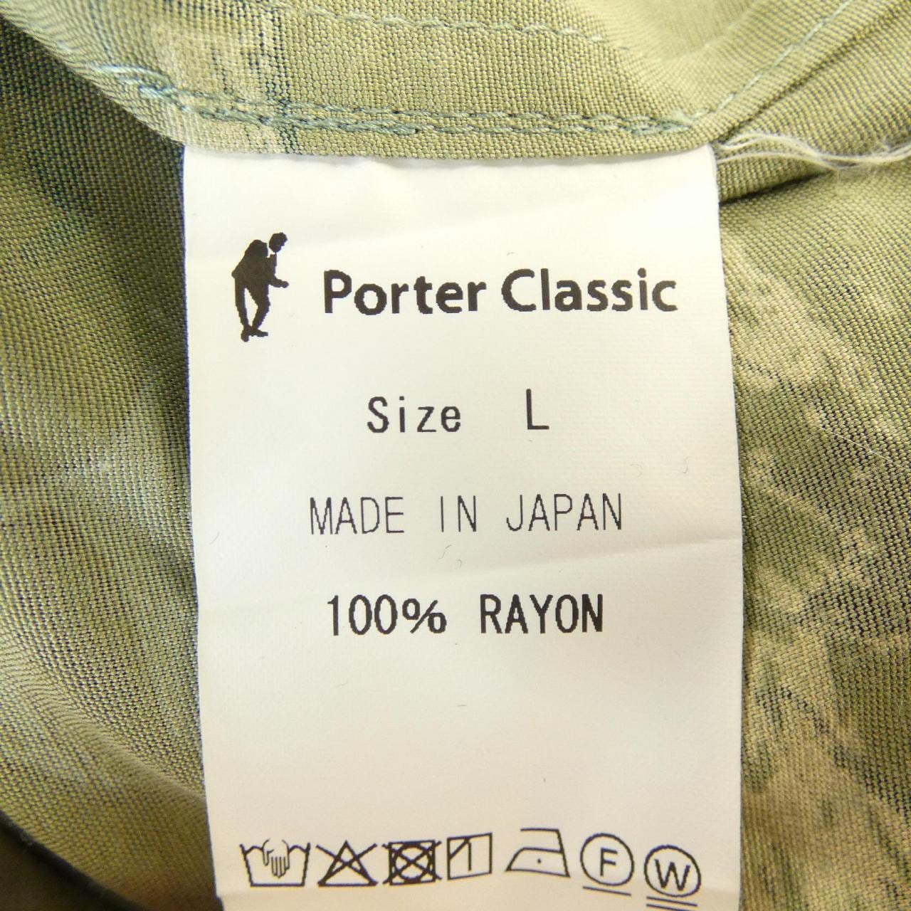 ポータークラシック PORTER CLASSIC S／Sシャツ