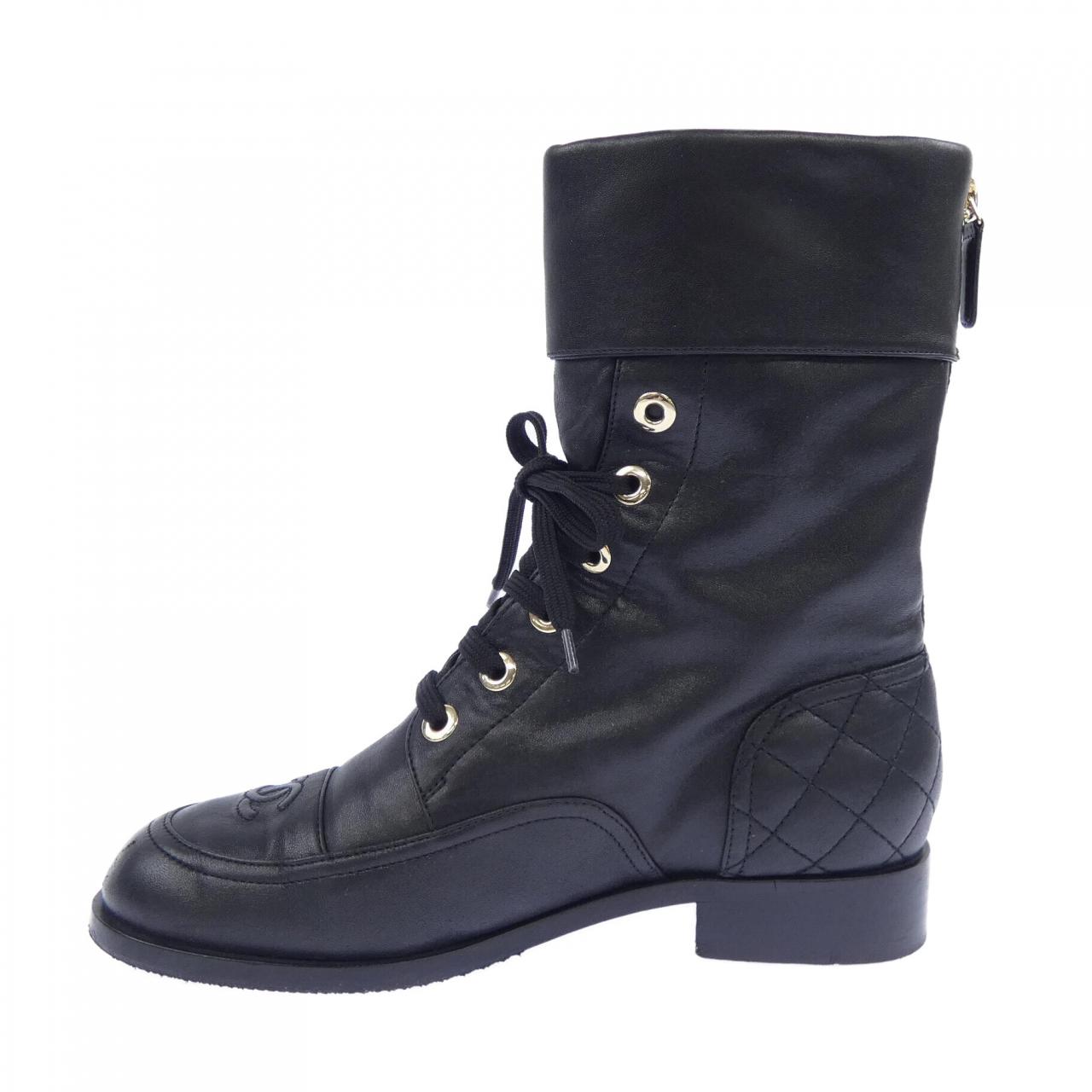 シャネル CHANEL ショートブーツ SHORT BOOTS G33986X51332 ブーツ