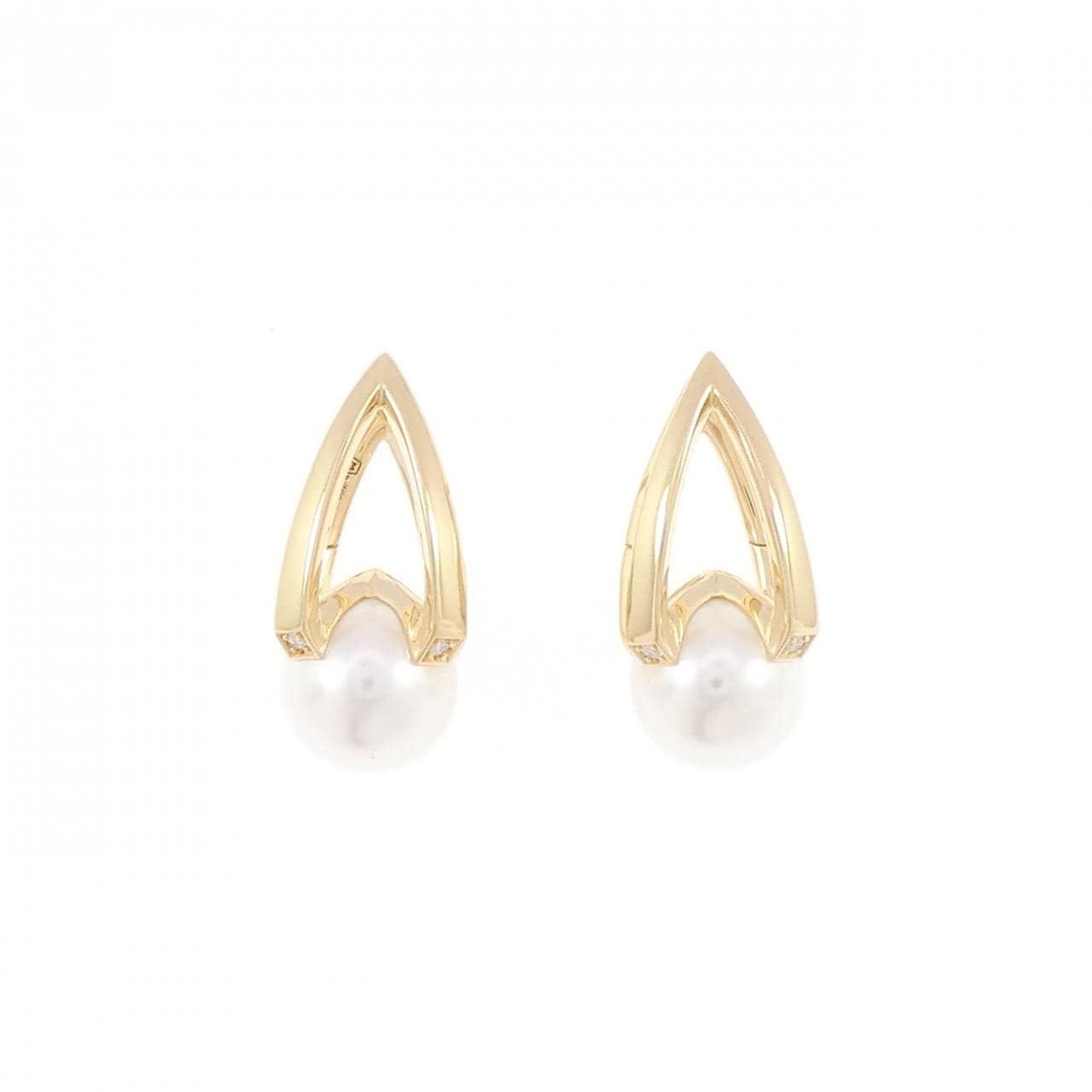 ミキモト Mコレクション ピアス 7.6mm