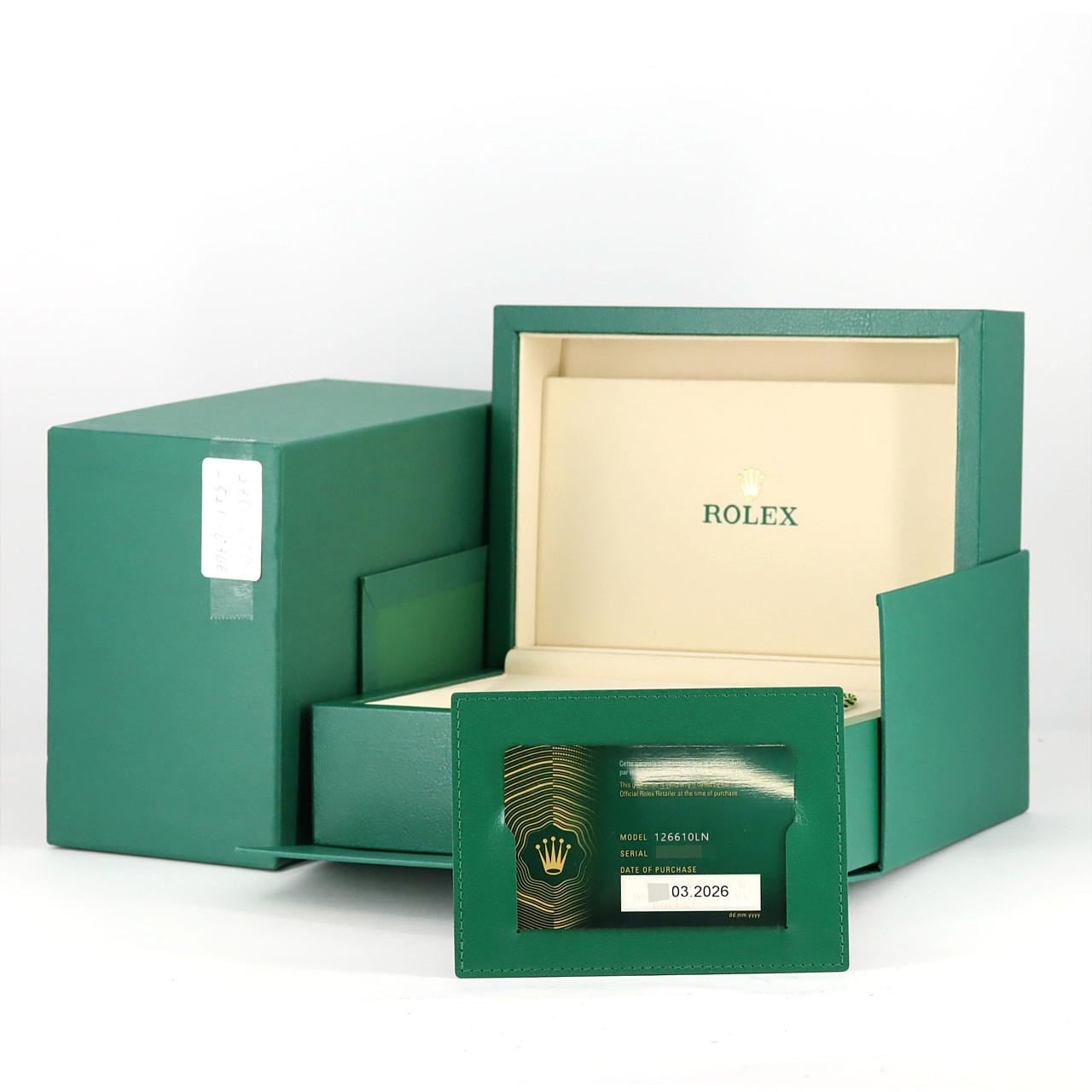 ロレックス サブマリーナーデイト 126610LN SS 自動巻 ランダム番