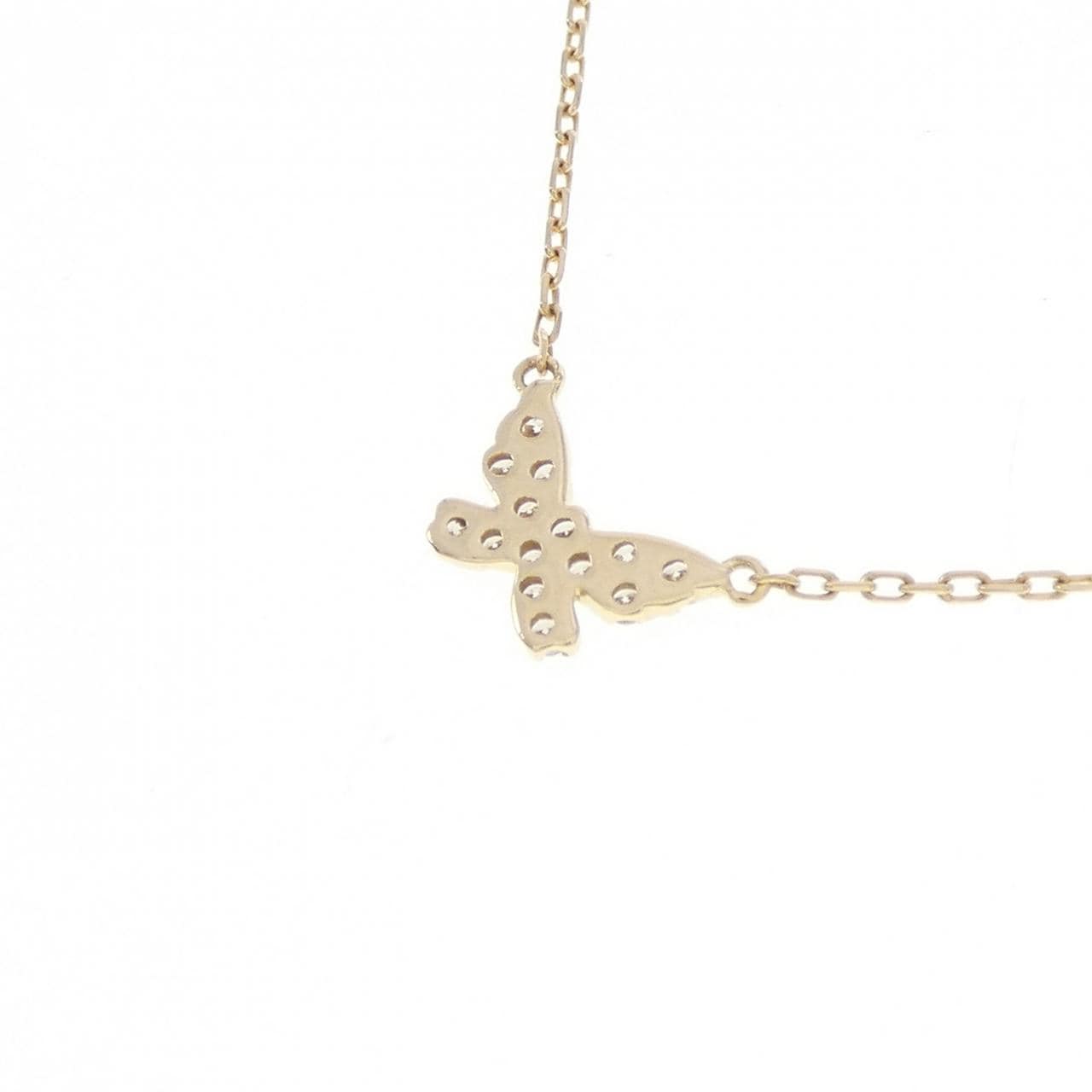 アーカー バタフライ ネックレス 0.06CT