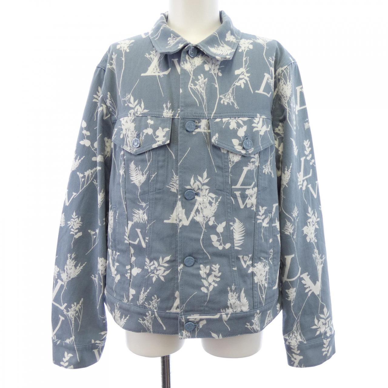 ルイヴィトン LOUIS VUITTON DNAリーフデニムジャケット HNA59WNF1 デニムジャケット