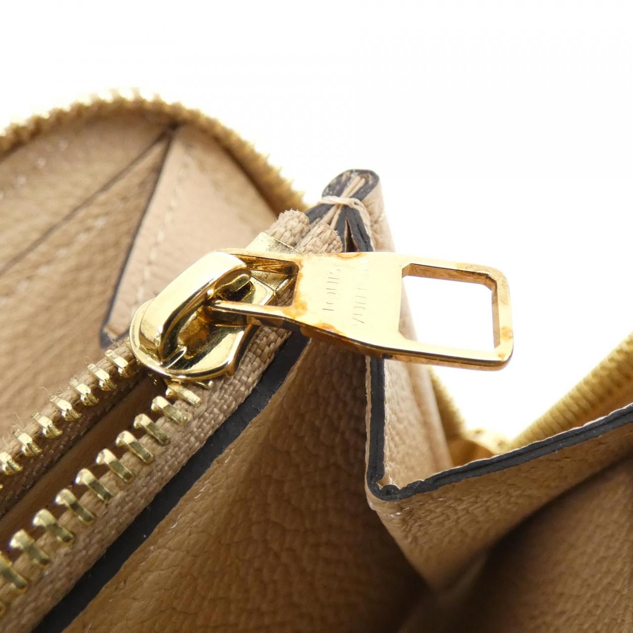 LOUIS VUITTON Monogram Empreinte Clemence M60173 Wallet