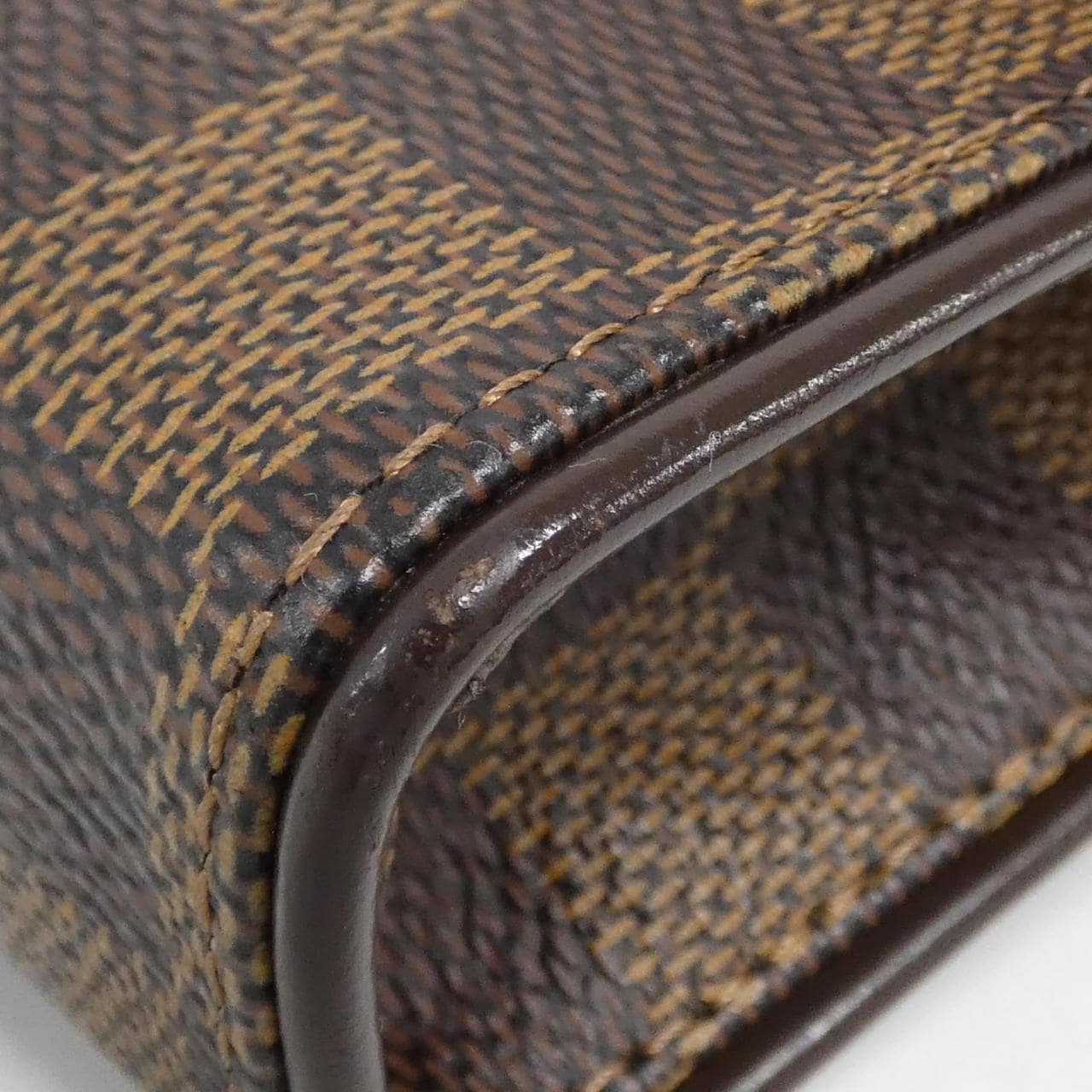 LOUIS VUITTON Damier Pochette Florentine XS N51857+M68214 腰包