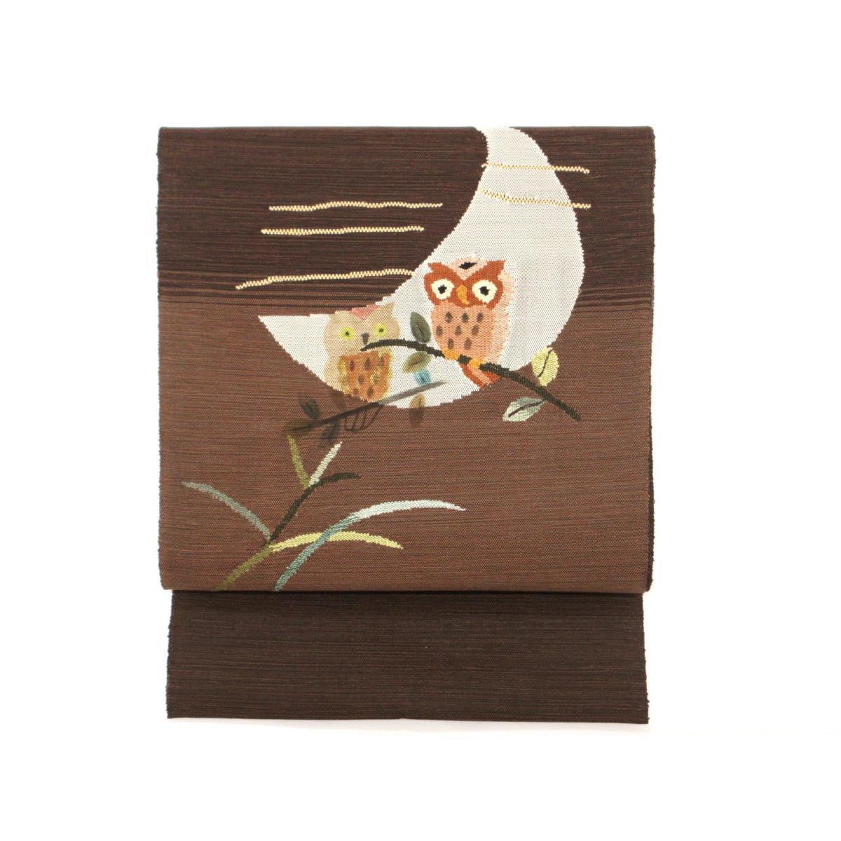 名古屋帯　紬織