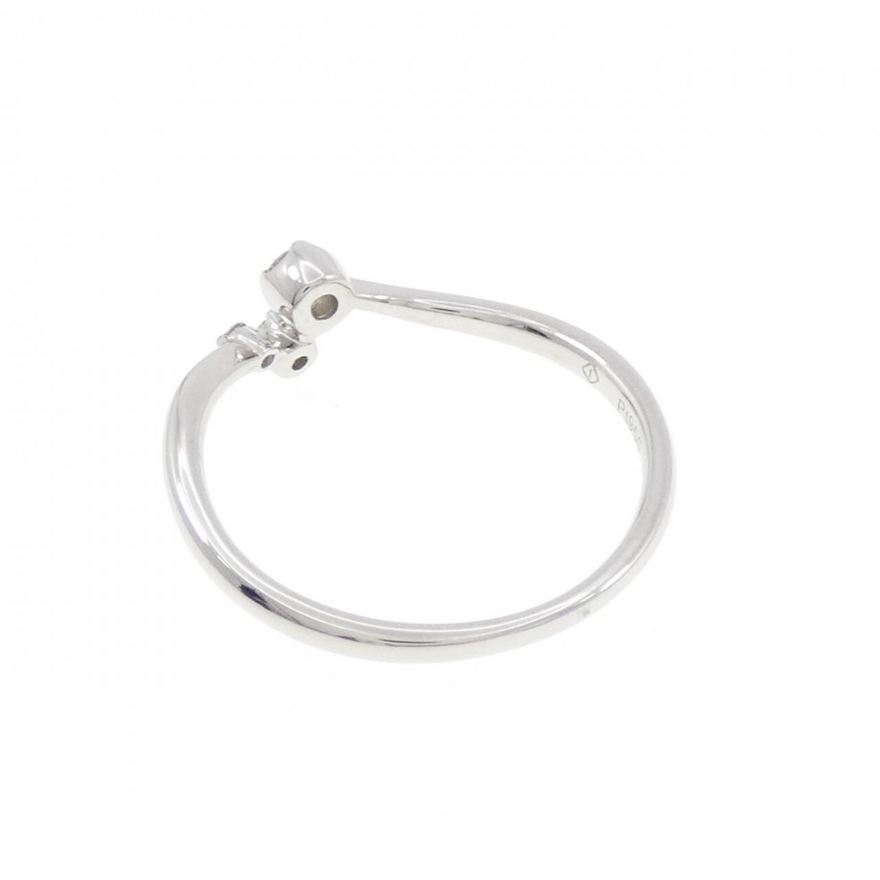PT950 ダイヤモンド リング 0.06CT