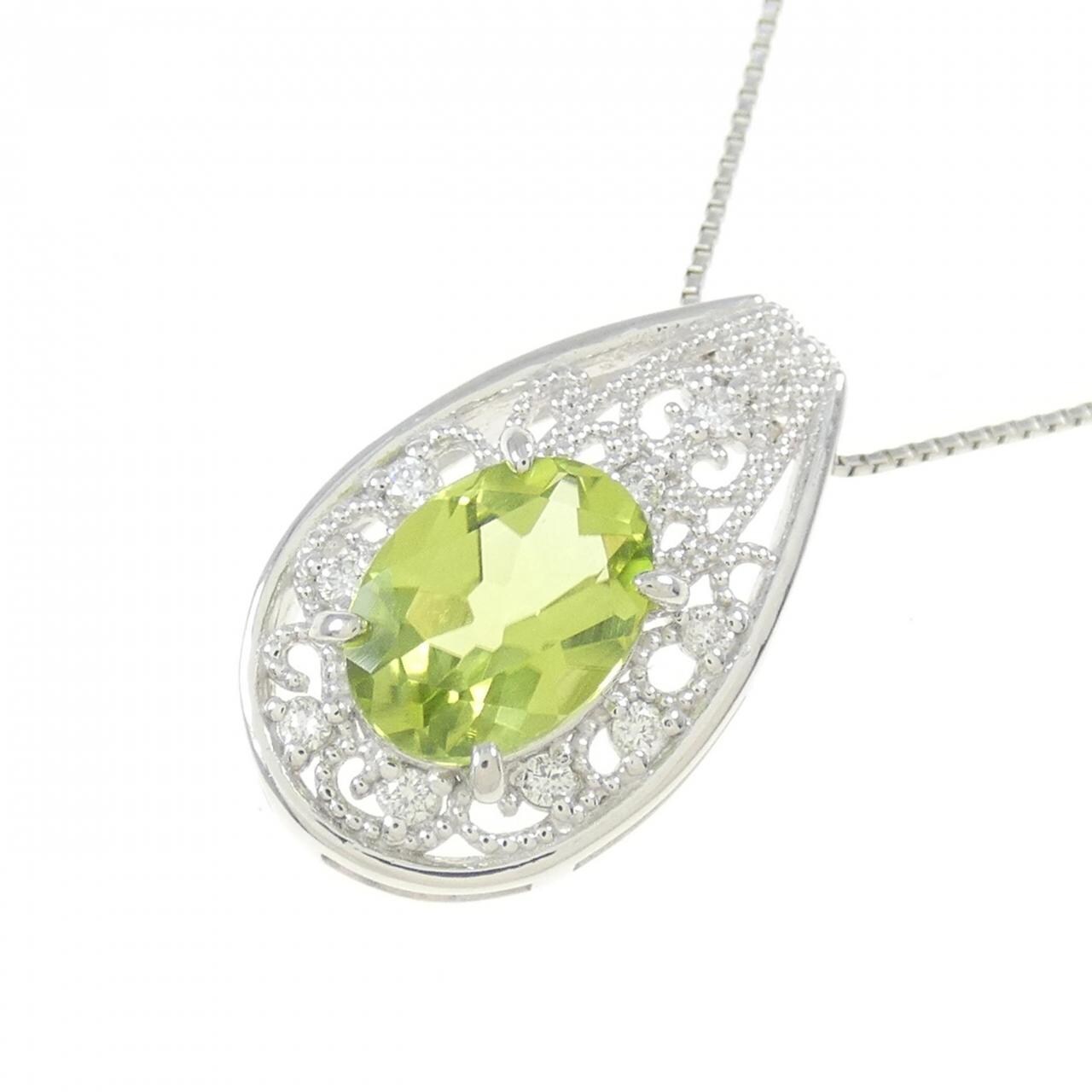 [新品] PT橄榄石项链 1.37CT