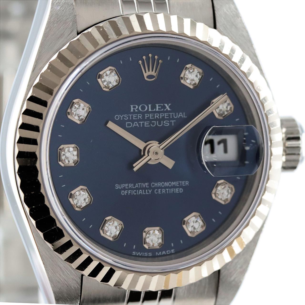 中古 ロレックス ROLEX 69174G U番(1997年頃製造) ブルー  