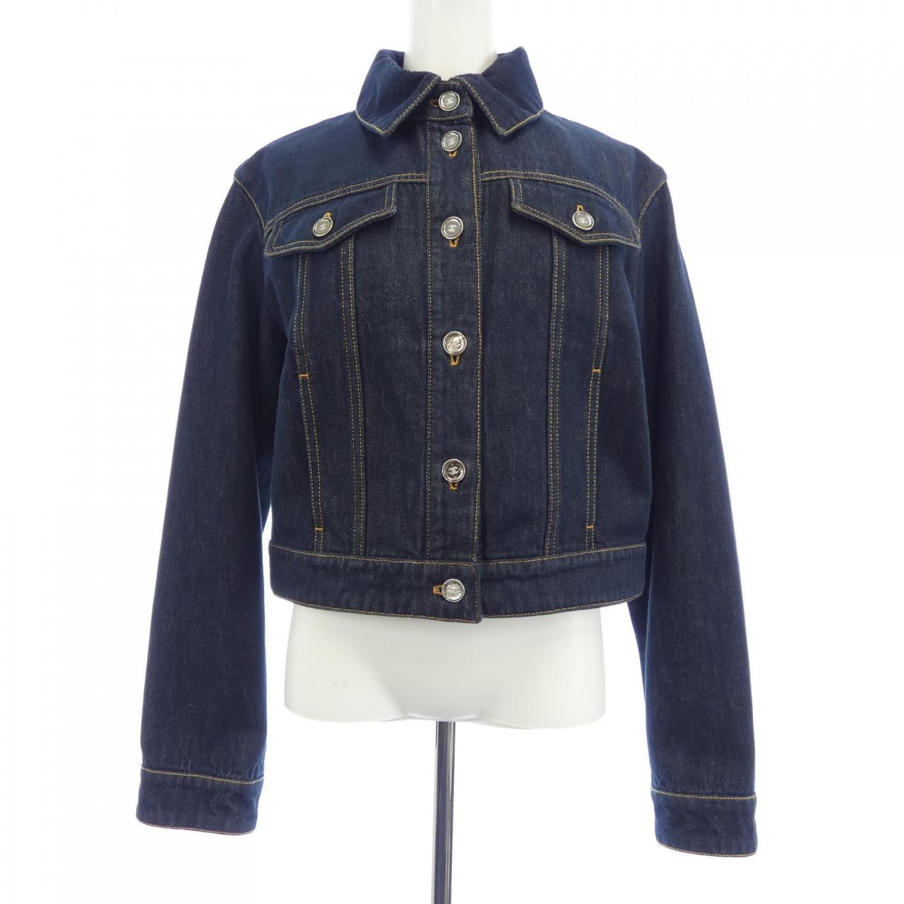 CHANEL CHANEL LOOK42 P78799V71012 Denim Jacket