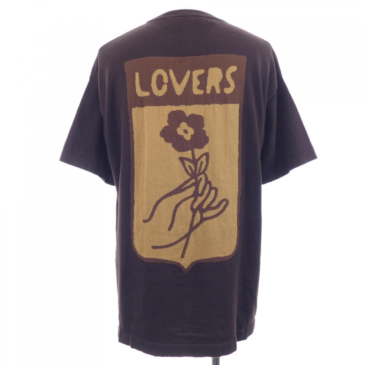 ルイヴィトン LOUIS VUITTON ショートスリーブコットンインターシャクルーネック HQN83WAUR ニット