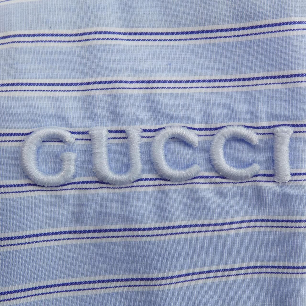グッチ GUCCI ストライプコットンシャツ 820670 ZAPIU シャツ