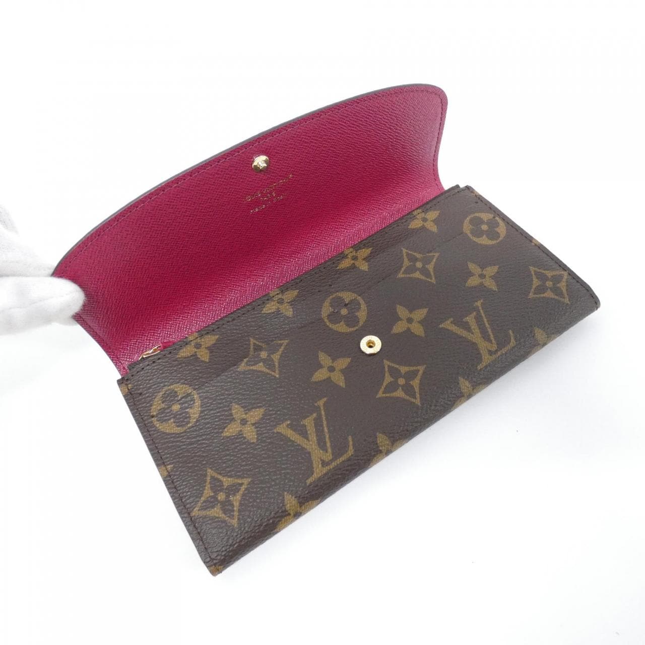 ルイヴィトン モノグラム ポルトフォイユ エミリー M60697 財布
