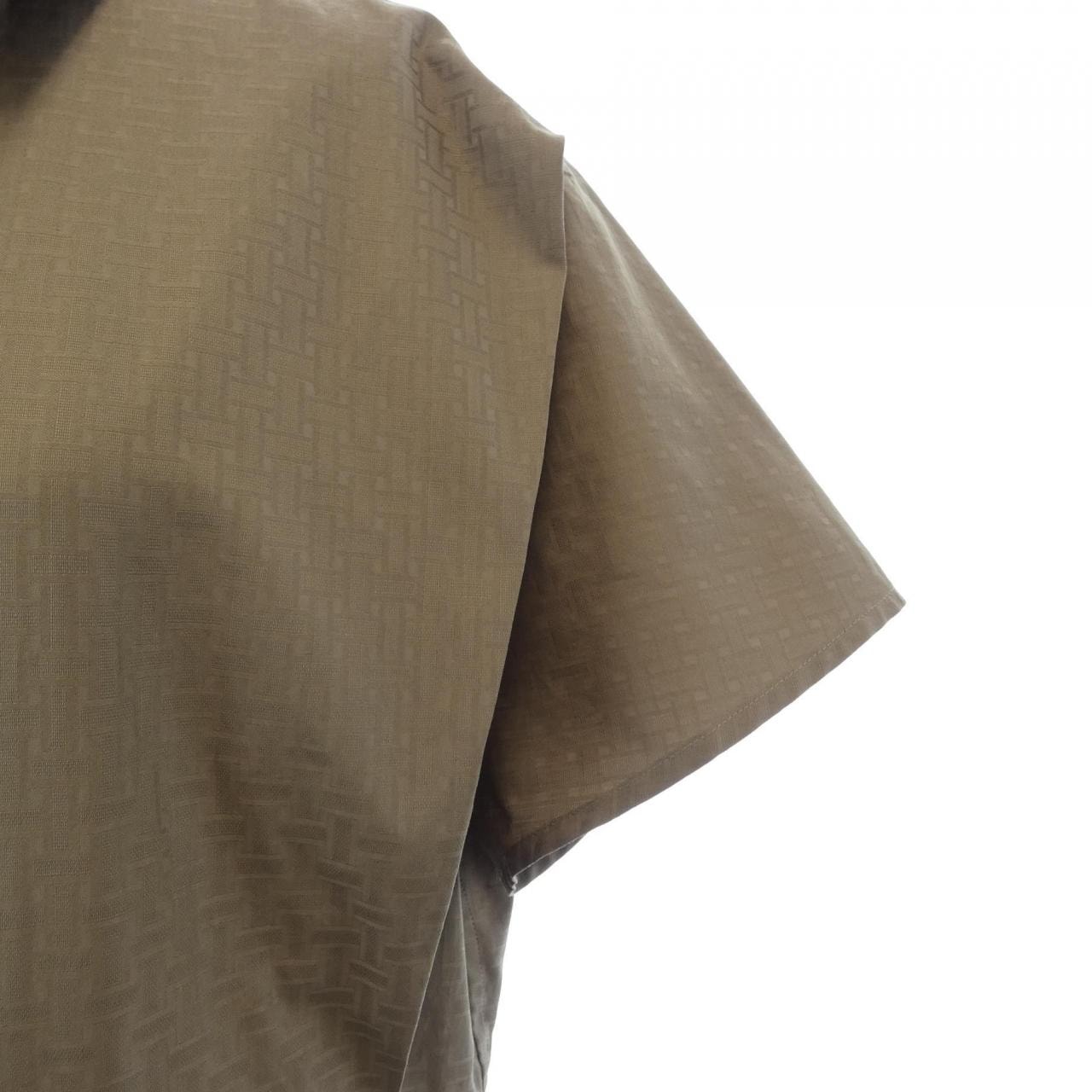 HERMES MOSAIQUE 拉鍊洋裝 4E0532DB