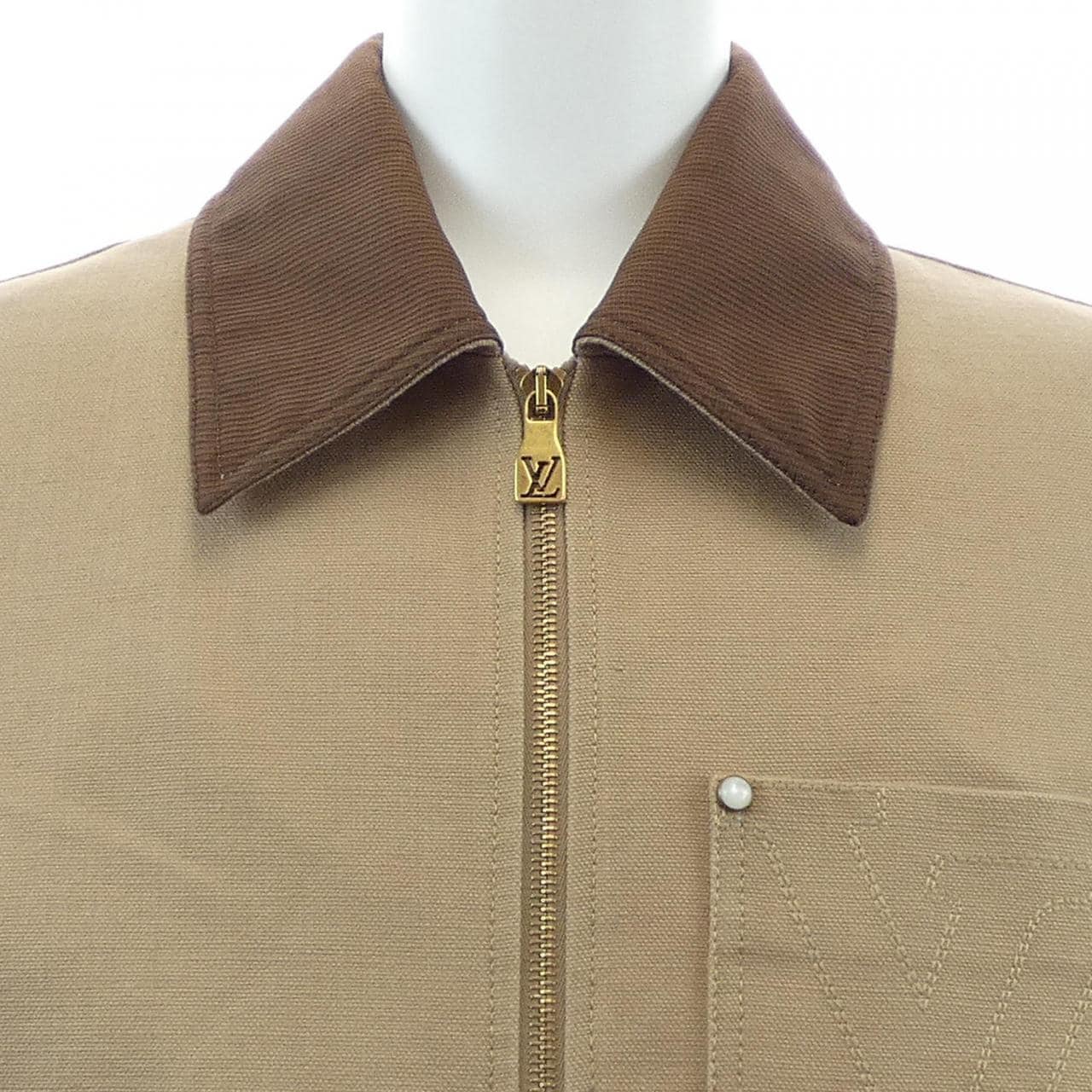ルイヴィトン LOUIS VUITTON ワークウェアコットンキャンバスブルゾン HSB43WLPJ ジャケット