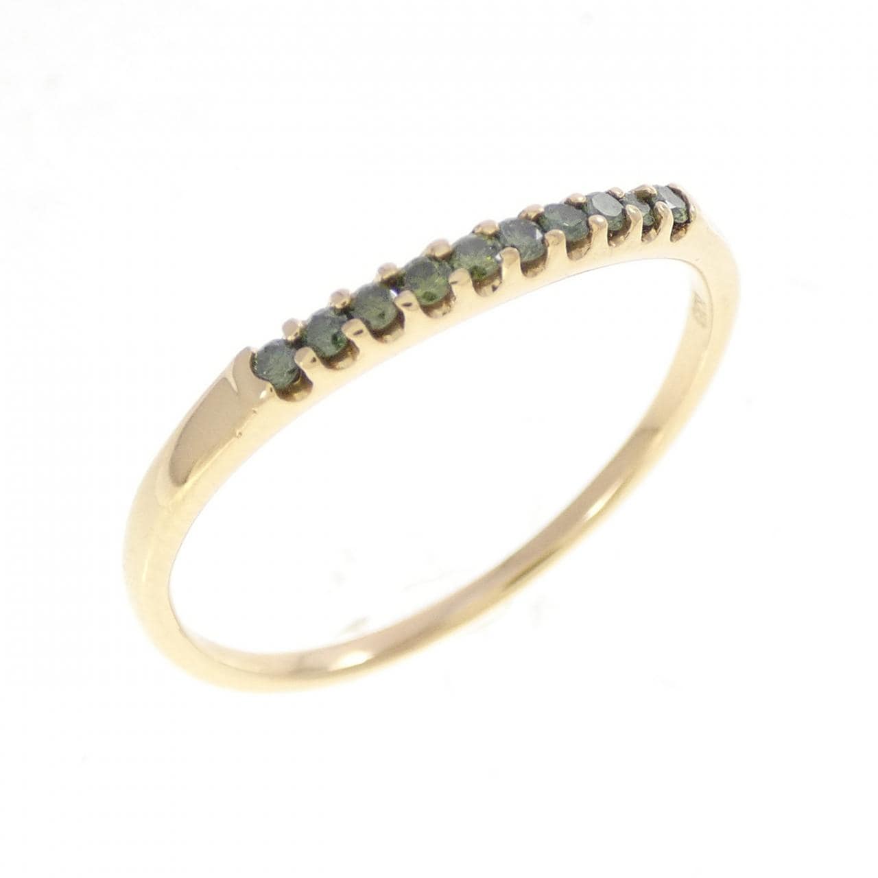K18YG ダイヤモンド リング 0.1CT