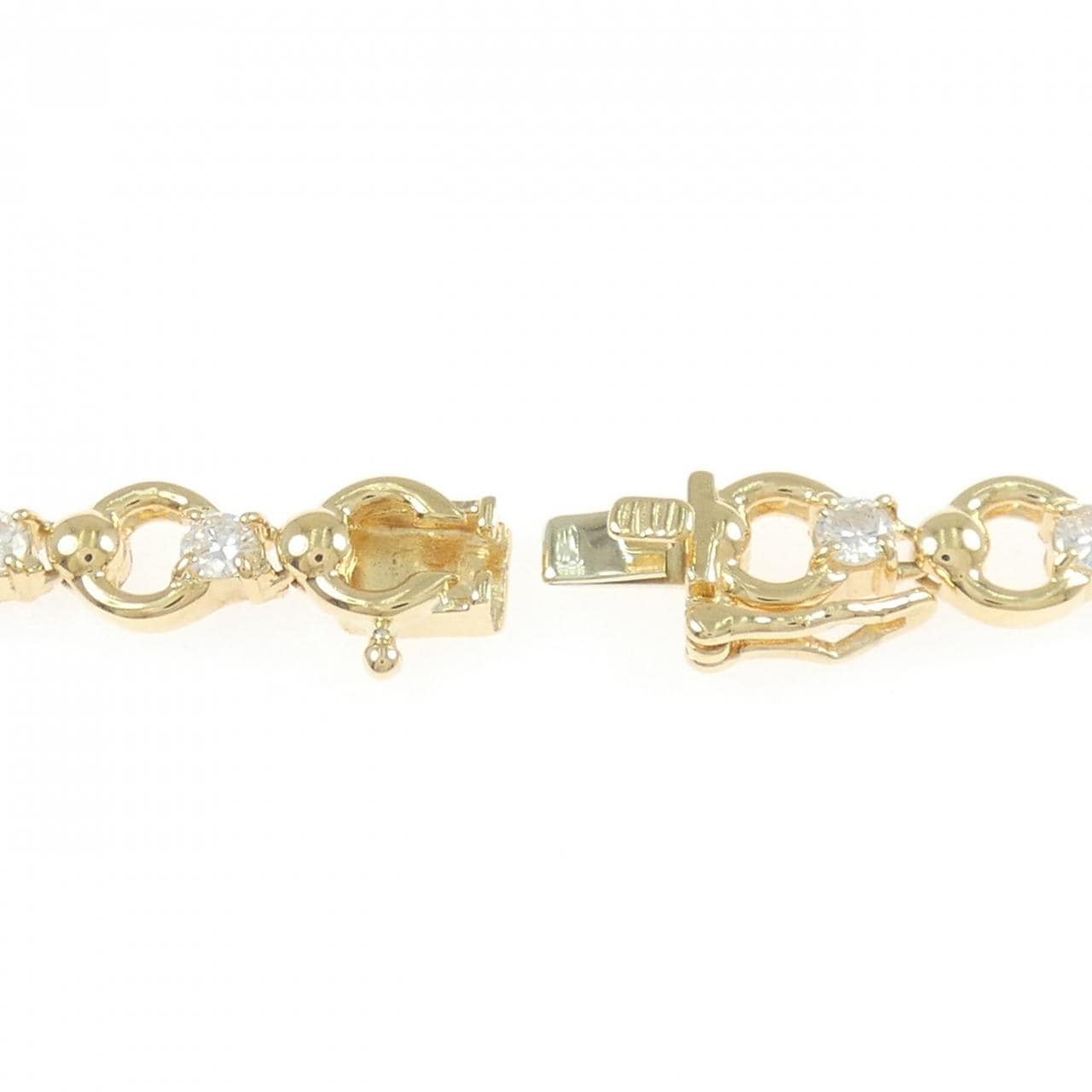 K18YG ダイヤモンド ネックレス 4.13CT
