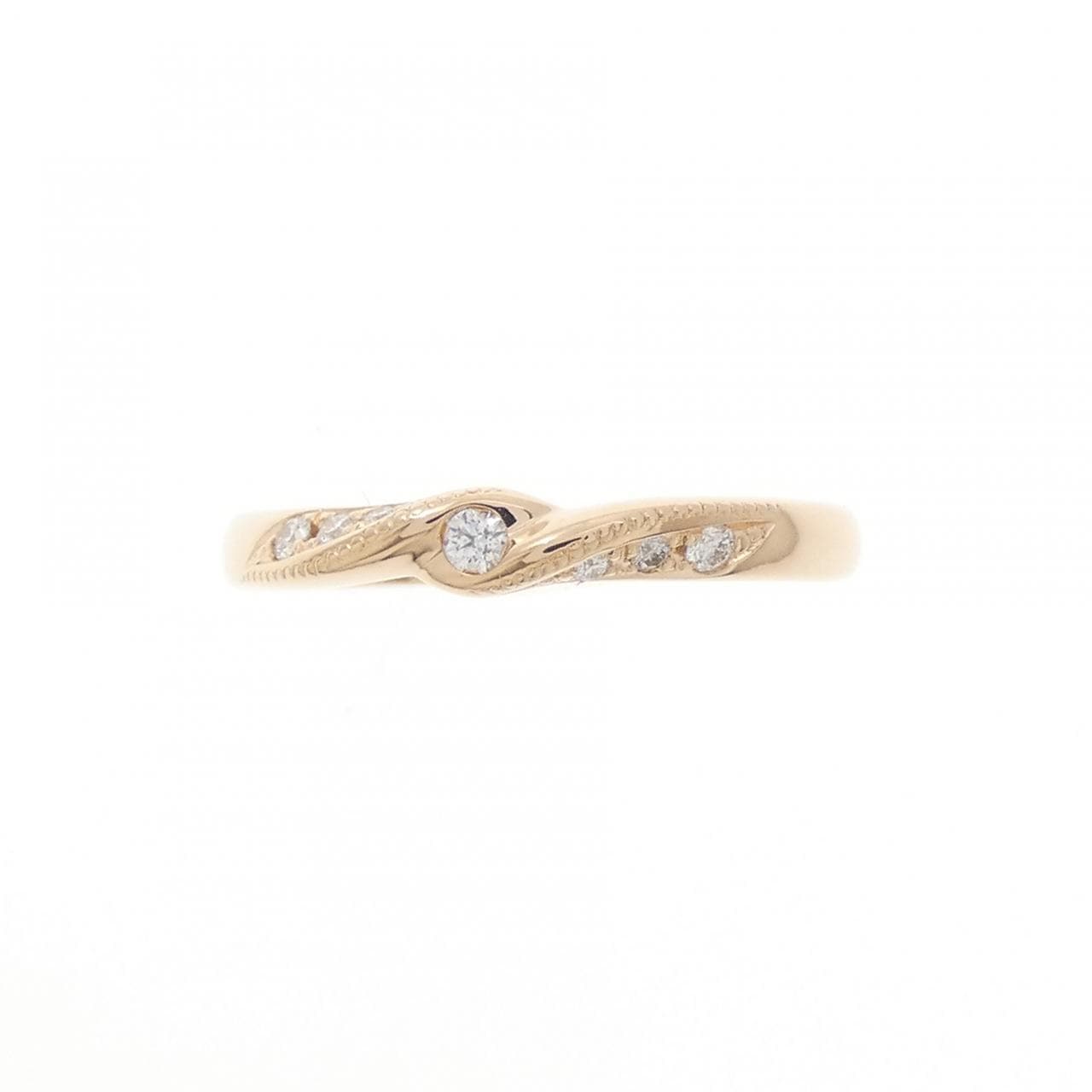 K18PG ダイヤモンド リング 0.065CT