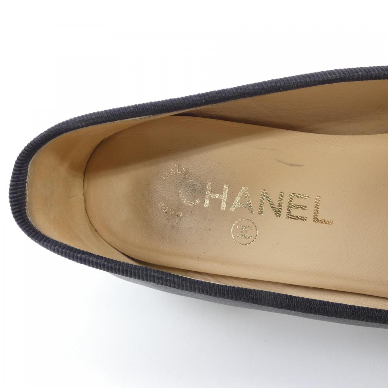 シャネル CHANEL バレリーナ G02819Y01552 フラットシューズ