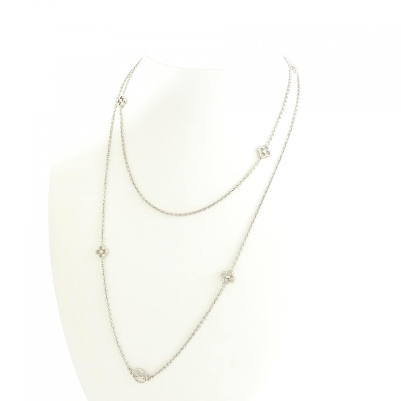 ルイヴィトン ロングネックレス フラワーフル M00237 ネックレス