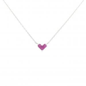 スタージュエリー ミステリアスハート ネックレス 0.15CT