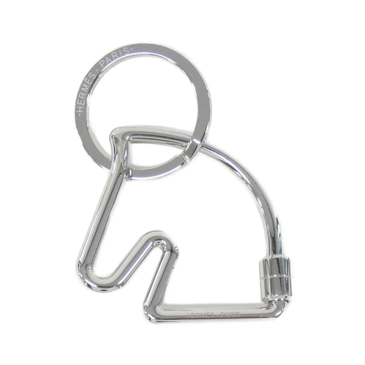 HERMES Cheval 077216FJ Keychain