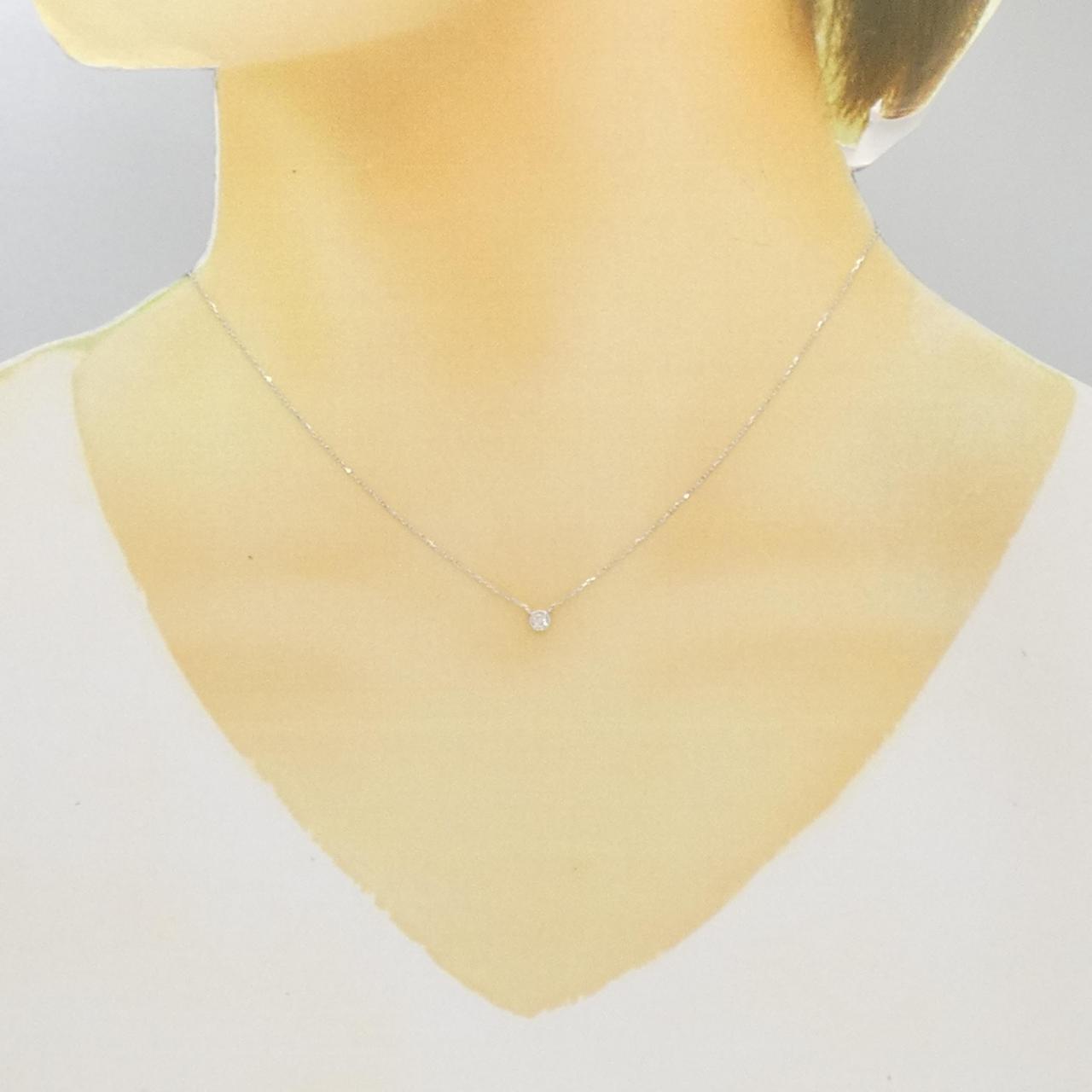 K10WG Diamond necklace