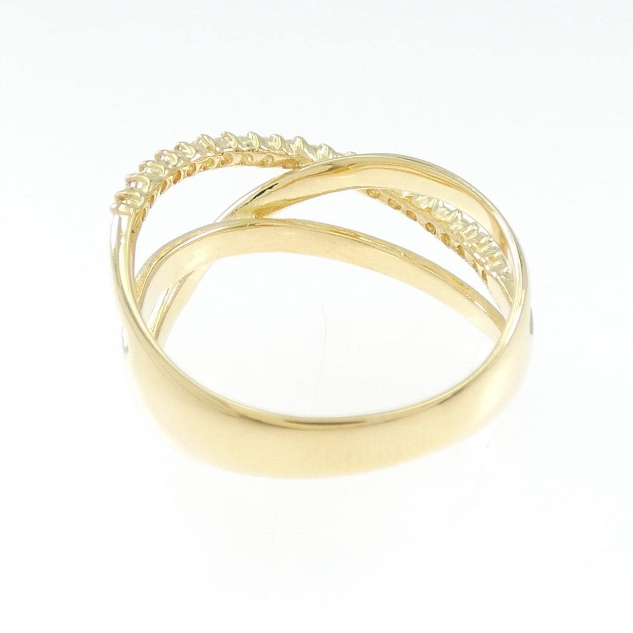 K18YG ダイヤモンド リング 0.14CT