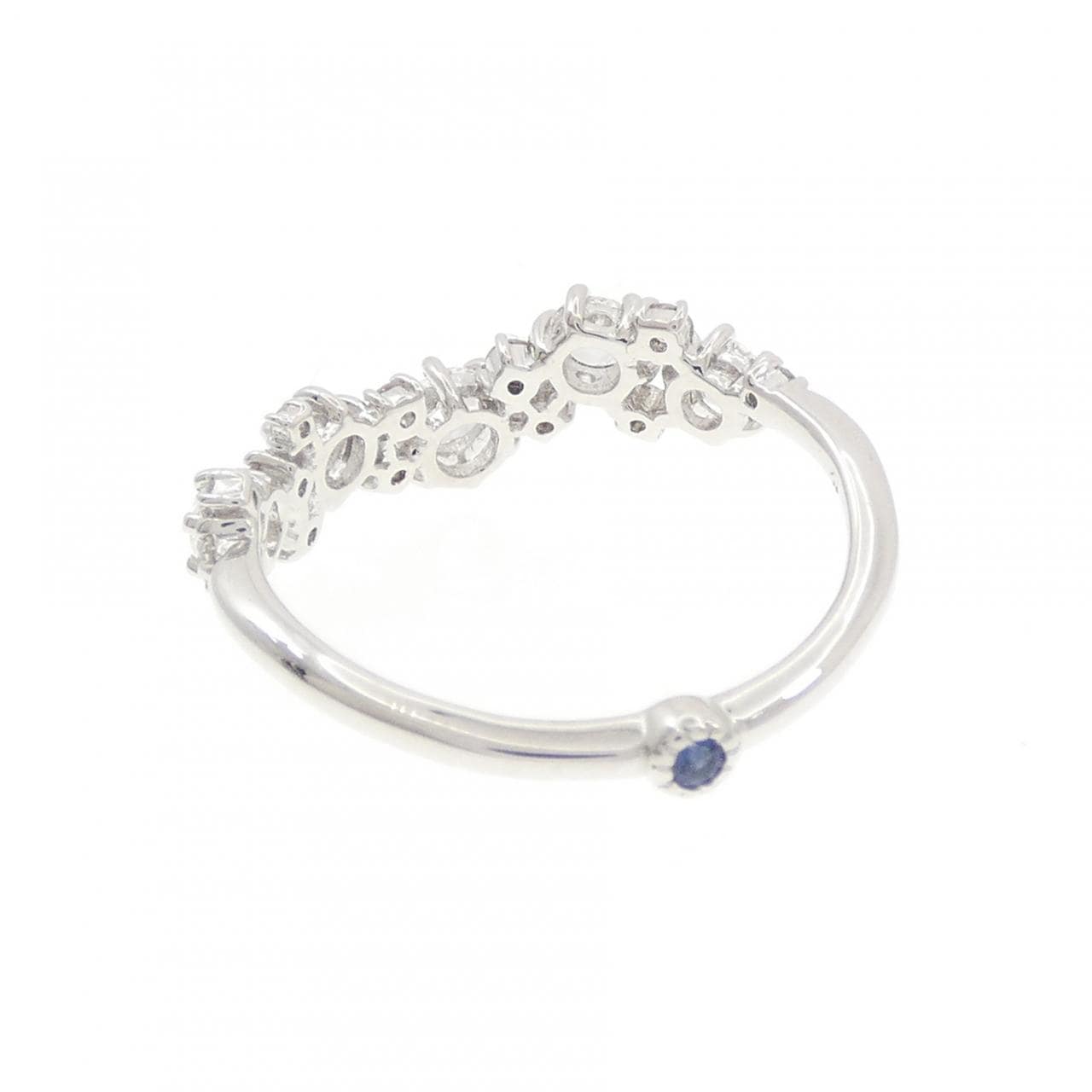 セイレーン　アズーロ ダイヤモンド リング 0.27CT