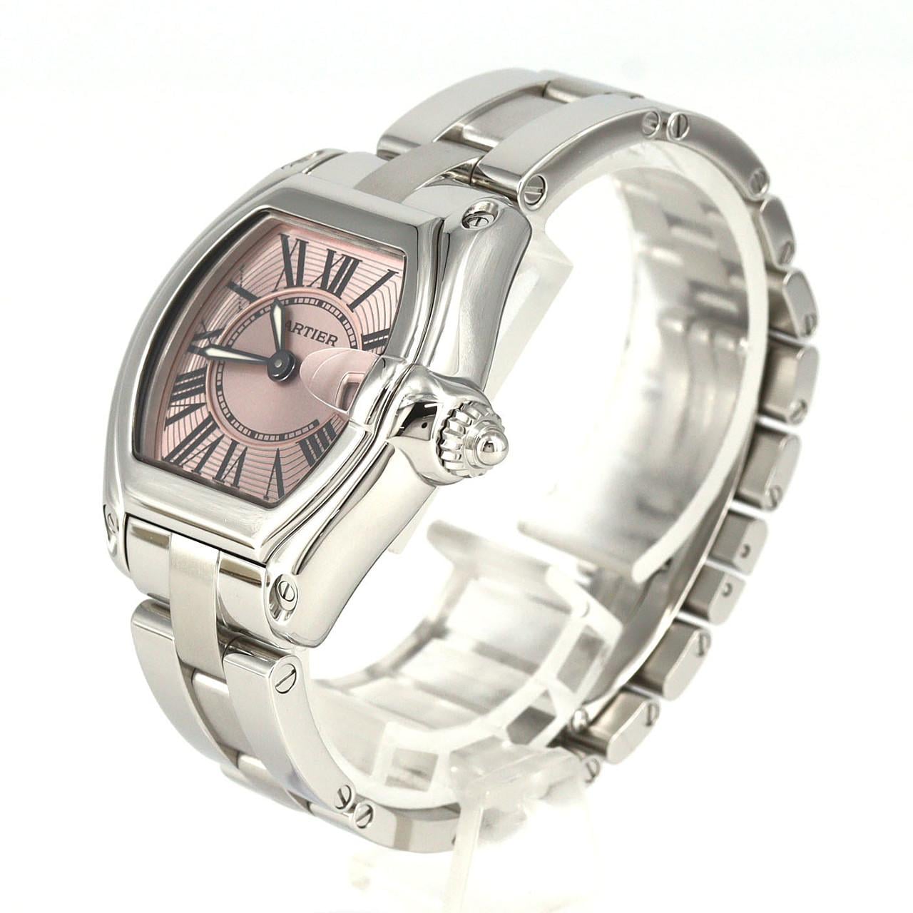 カルティエ ロードスターSM W62017V3 SS クォーツ