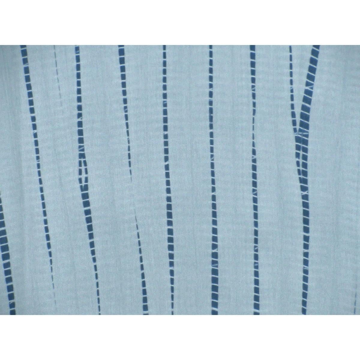 長襦袢　単衣　絞り加工　広衿