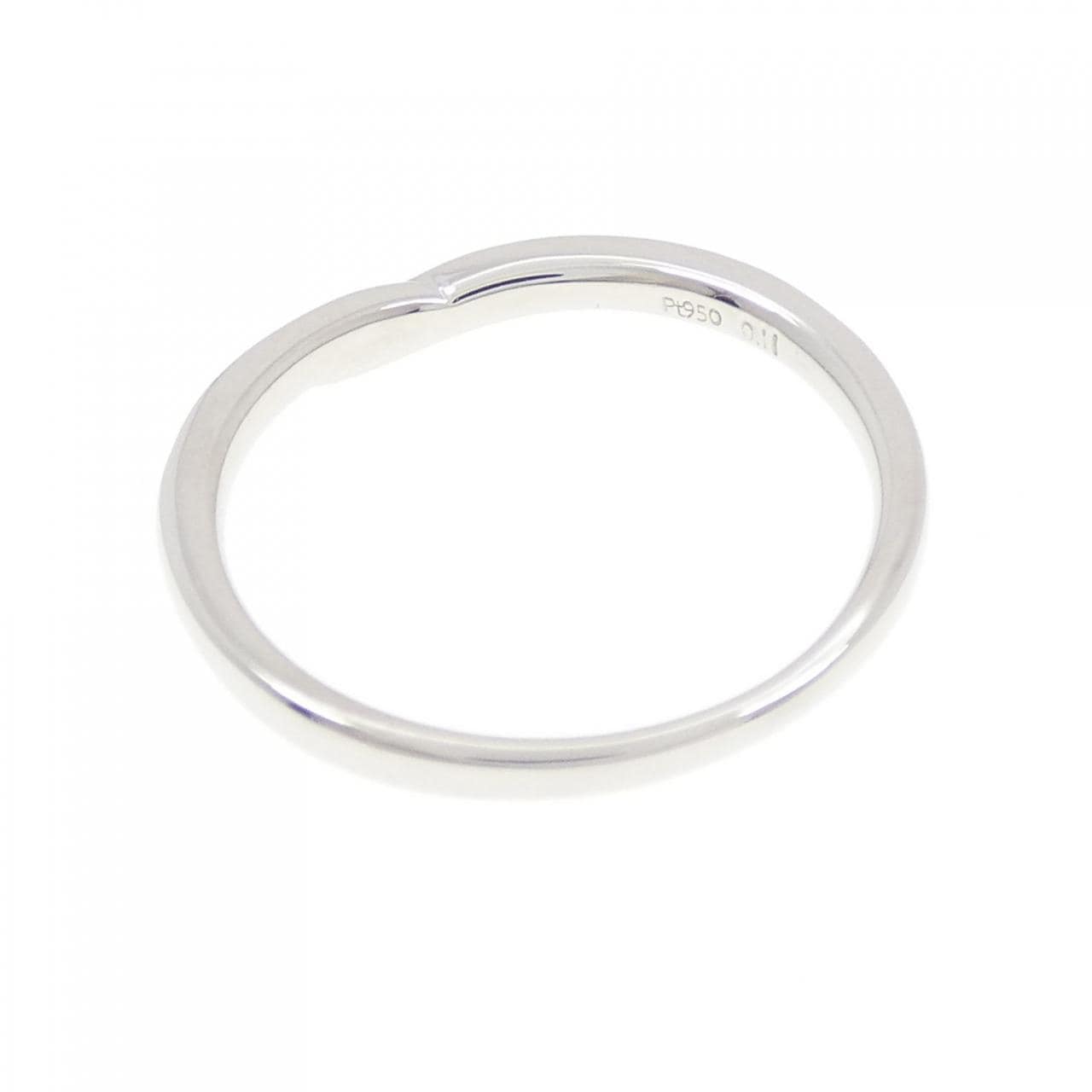 タサキ スティーレ デュアル パヴェ ライン リング 0.11CT