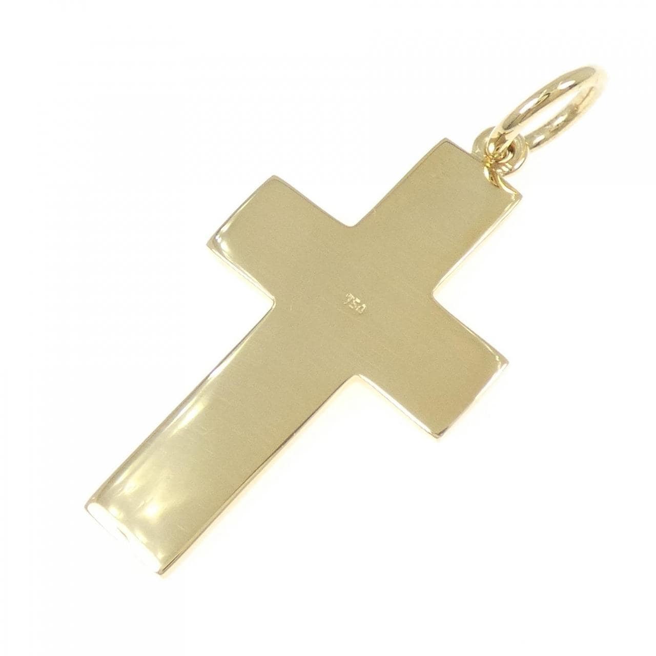 750YG クロス ペンダント