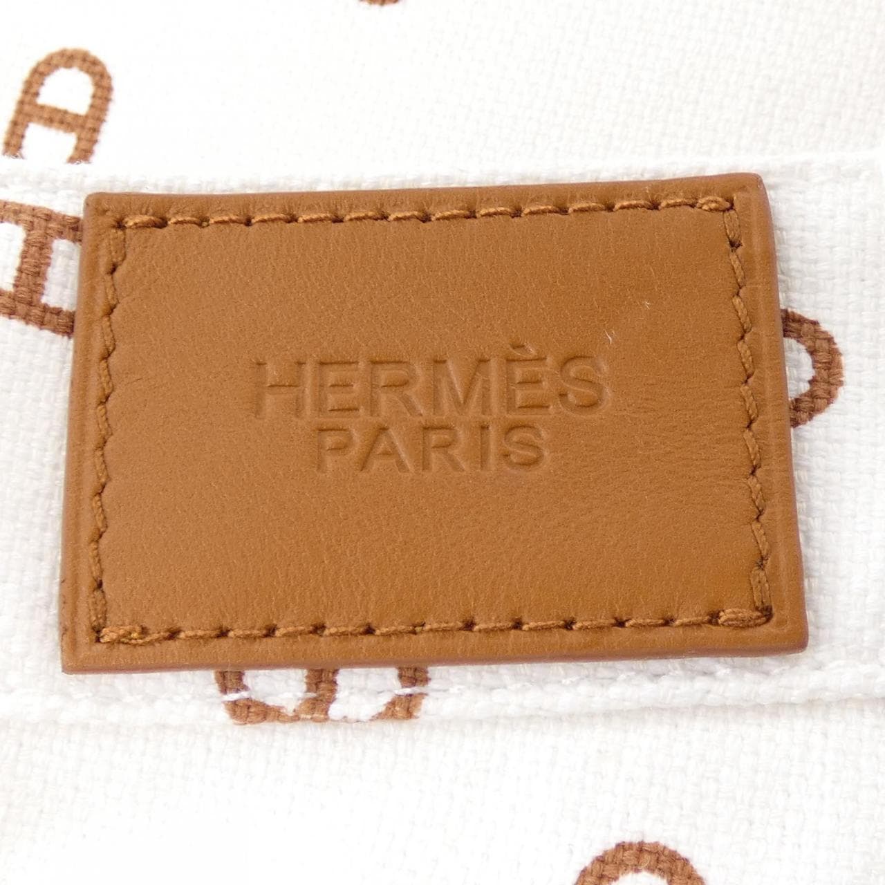 エルメス HERMES シェーヌ･ダンクル カルトゥッシュ クルー･ド･セル 4E0315D3 スカート