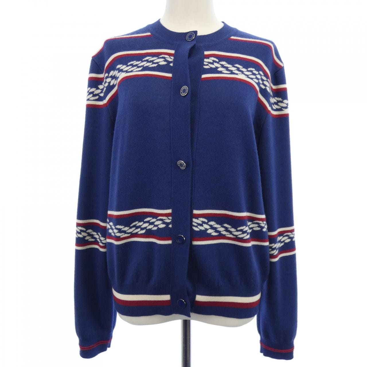 エルメス HERMES CANOE CHAINE D'ANCRE 3E2715D4 カーディガン