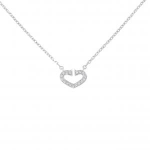 カルティエ Cハート ネックレス