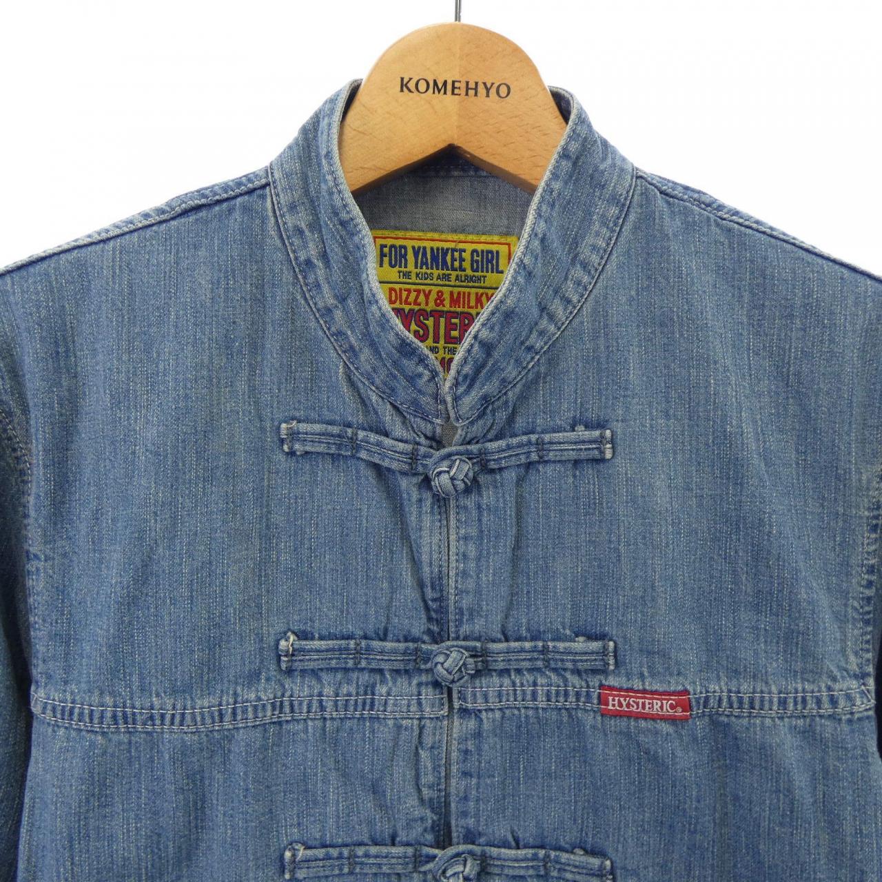ヒステリックグラマー HYSTERIC GLAMOUR 01241AB06 デニムジャケット
