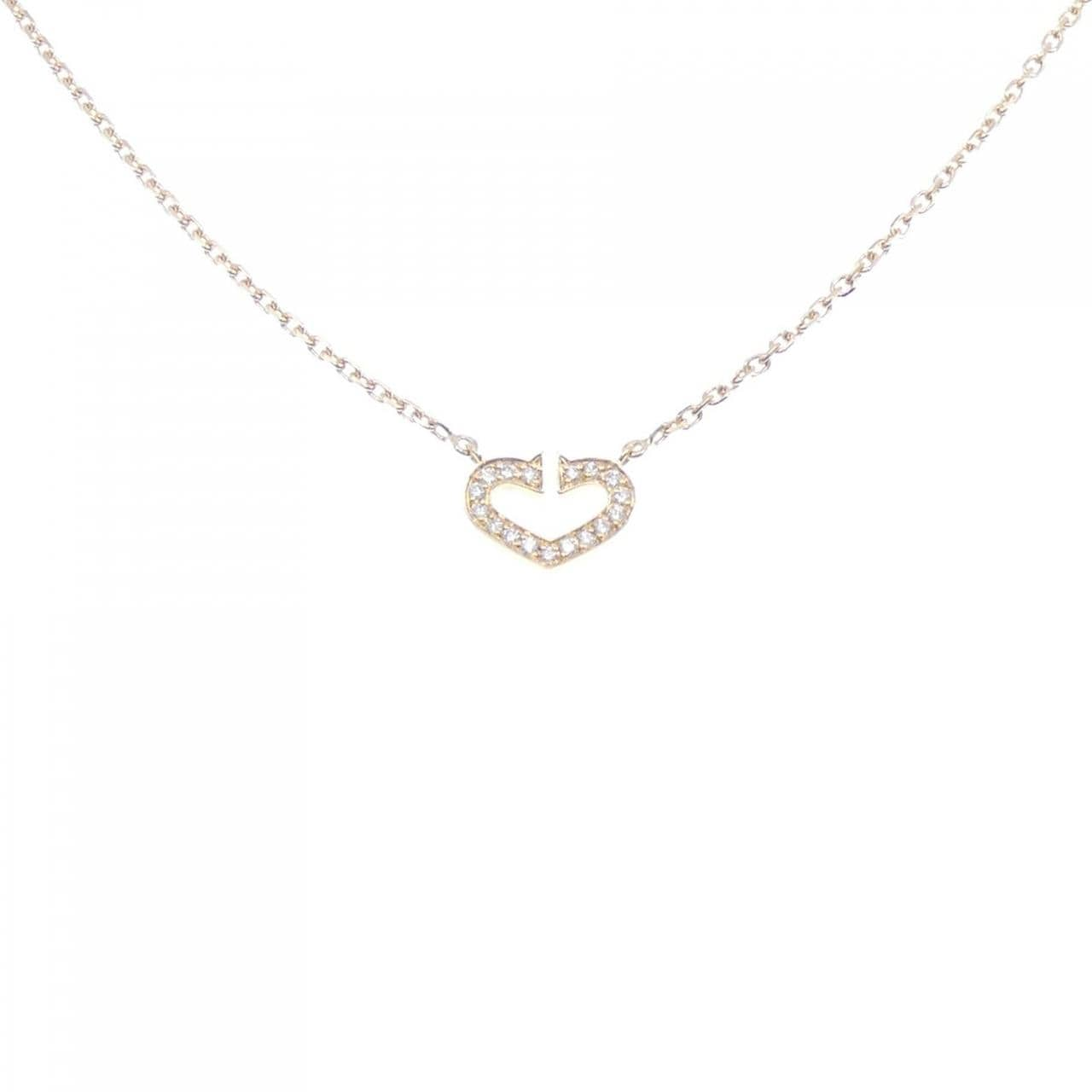 Cartier C heart necklace