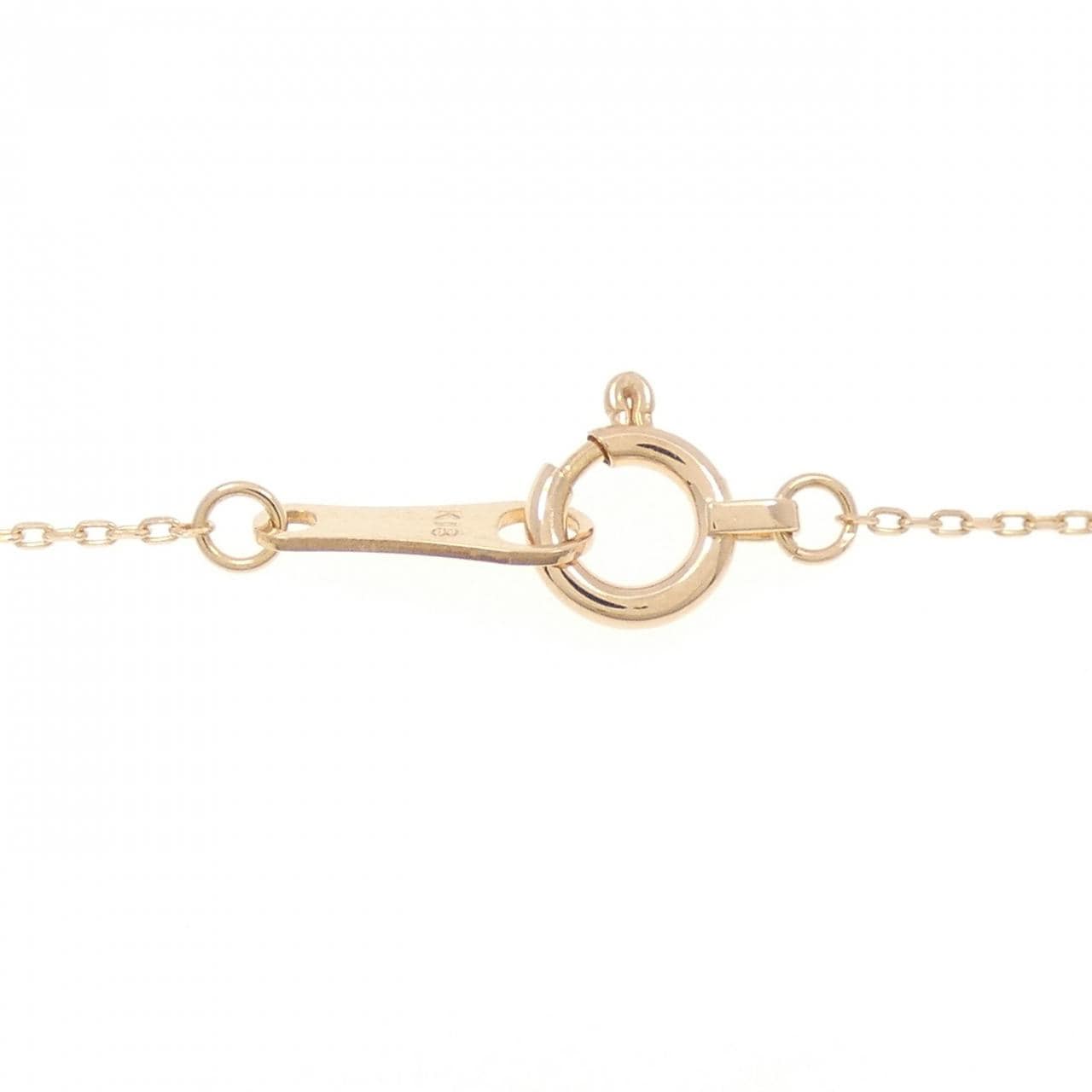 K18PG ダイヤモンド ネックレス 0.10CT