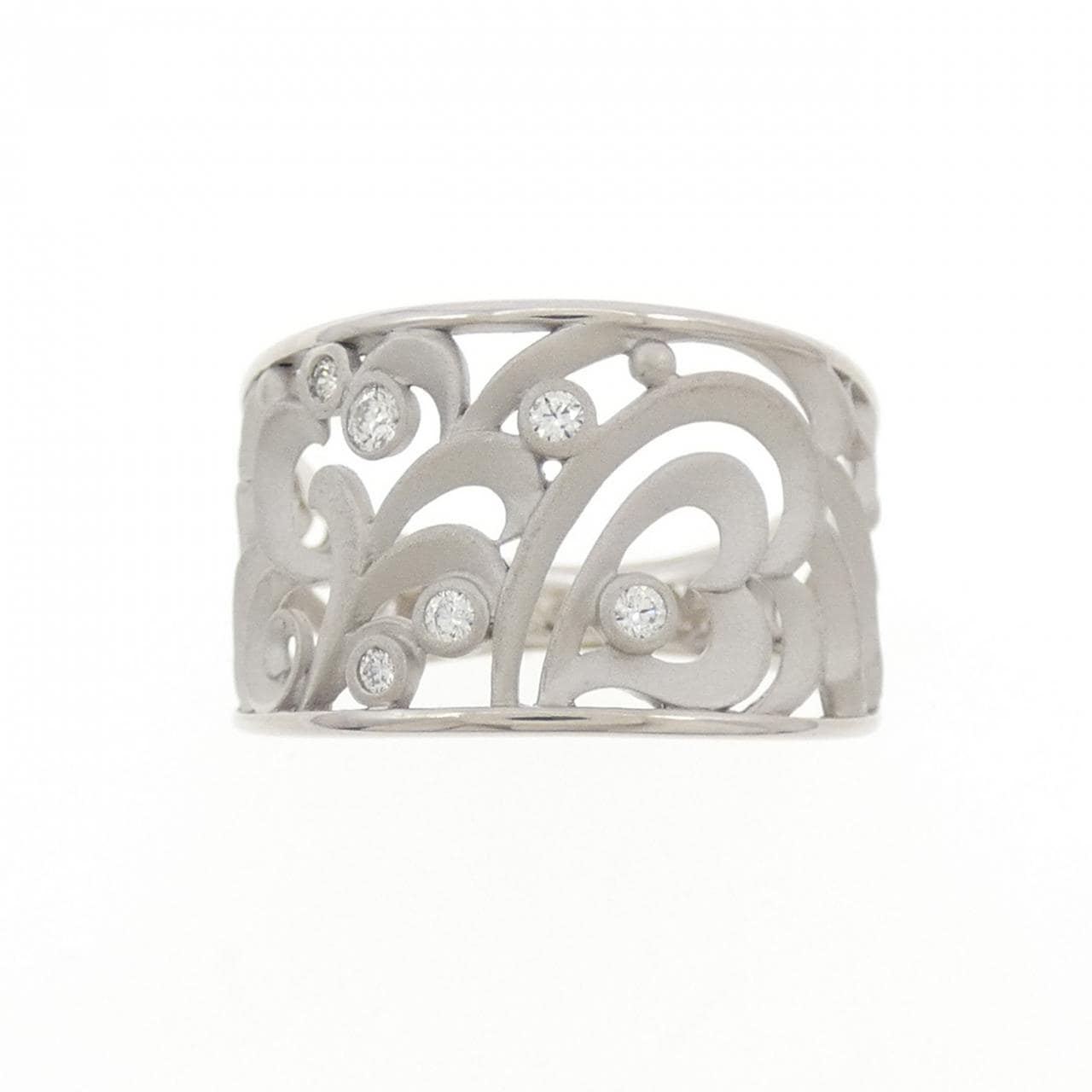 PT900鑽石戒指0.07克拉