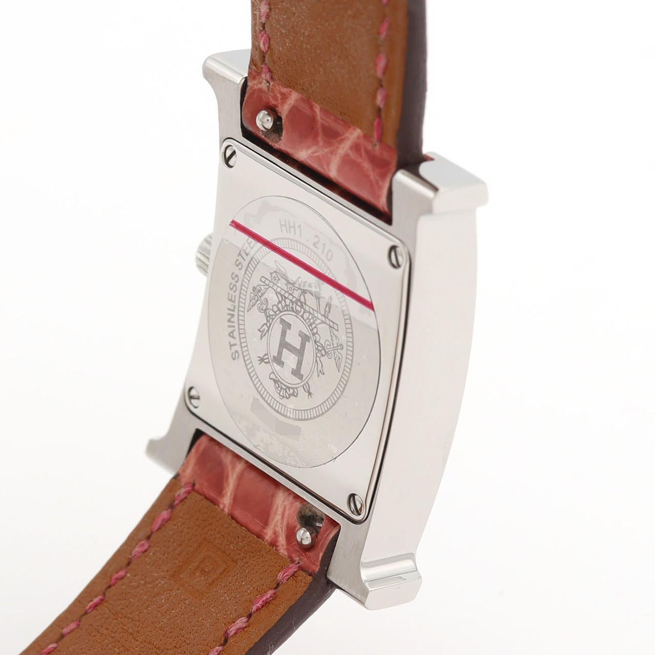 【ノーメンテナンス還元価格】エルメス Hウォッチ･11P HH1.210 SS クォーツ