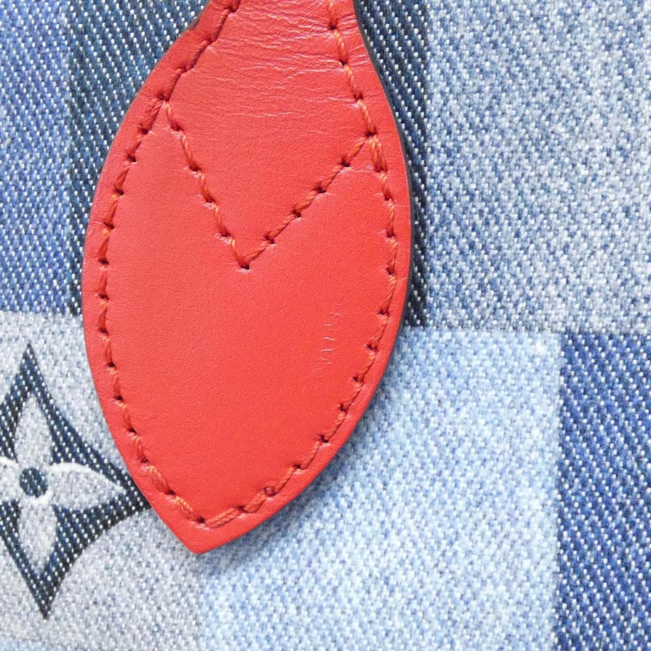 ルイヴィトン デニム モノグラム ネヴァーフル MM M44981 バッグ