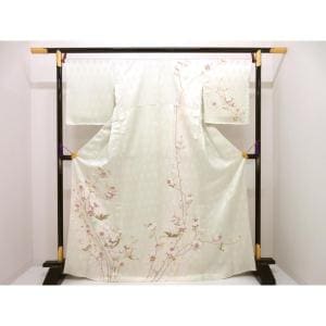 【新品】単衣　訪問着　友禅加工ボカシ染