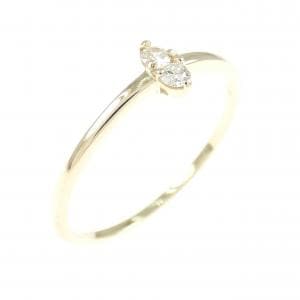 【リメイク】K10YG ダイヤモンド リング 0.06CT